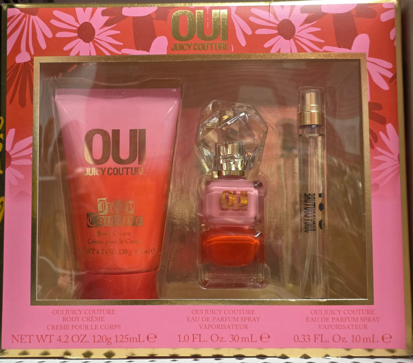 Juicy couture oui gift set