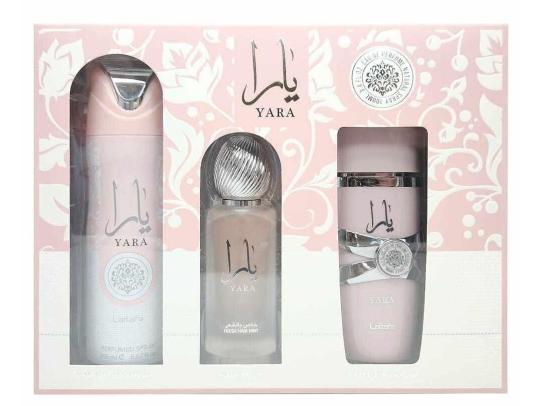 Yara pink gift set