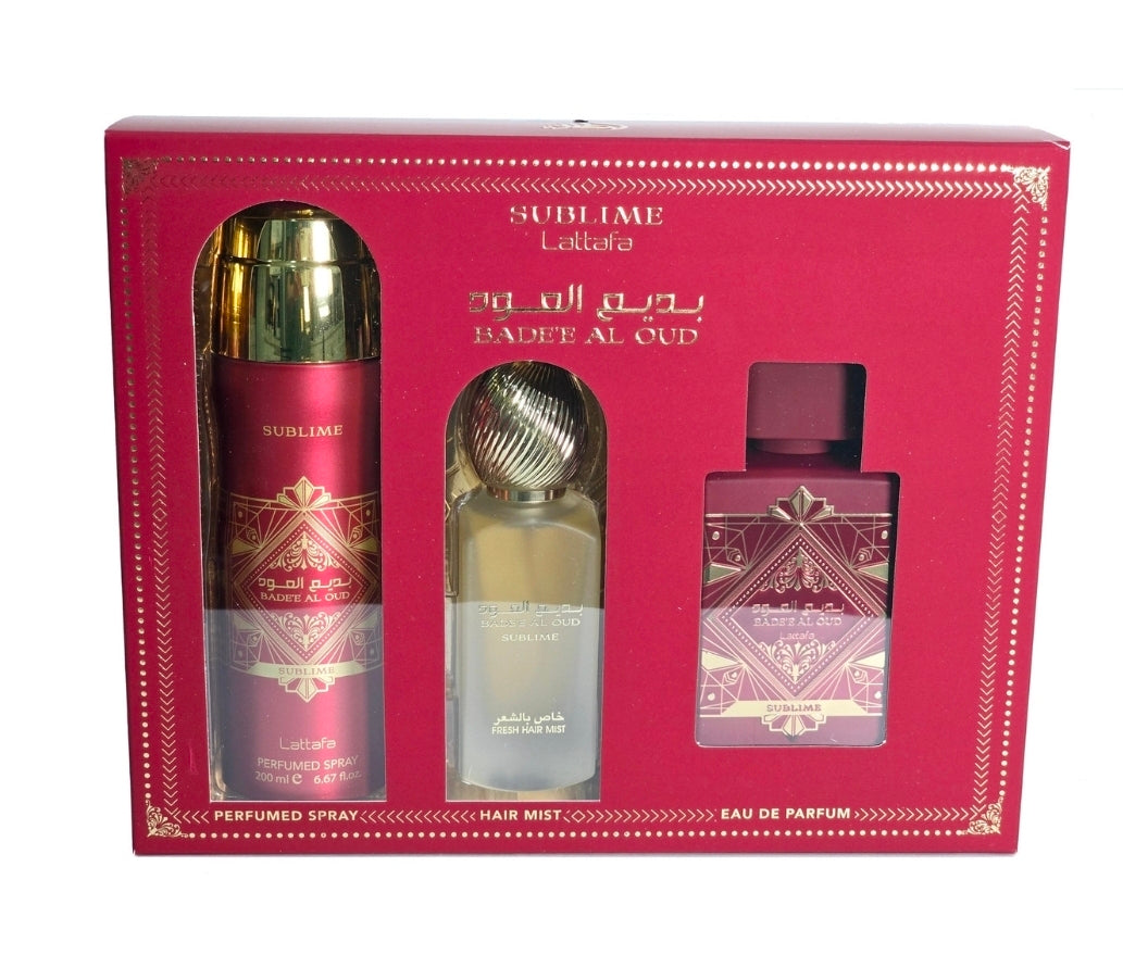 Lattafa sublime gift set