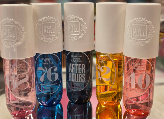 12 Brazilian crush body spray