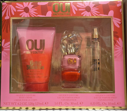 Juicy couture oui gift set