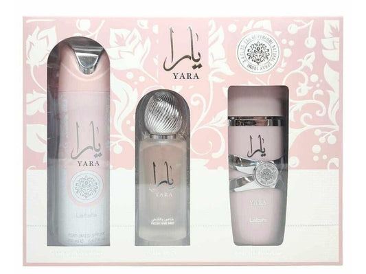 Yara pink gift set