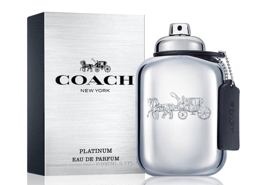 Coach platinum for men.